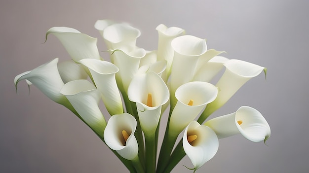 Le bouquet de mariage de calla lilly