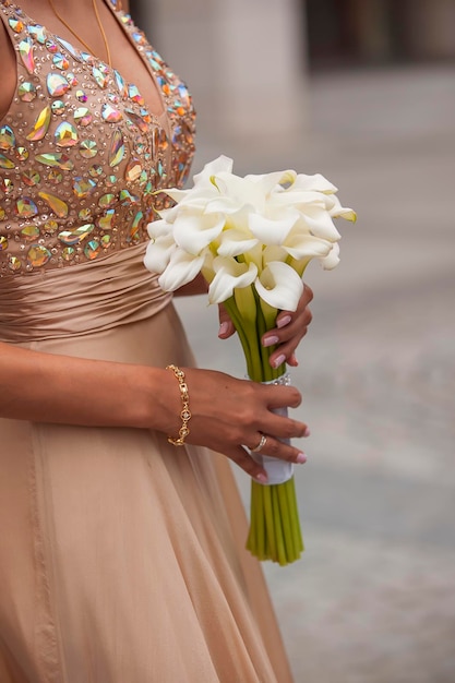 Bouquet de mariée Calla Lilly