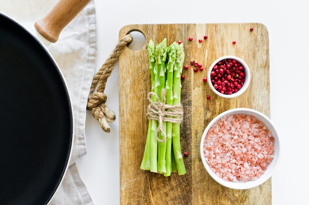 Bouquet de mini asperges.