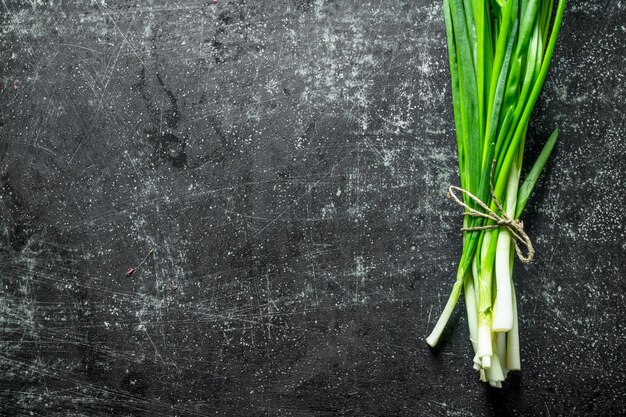 Bouquet d&#39;oignon vert