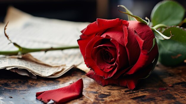 bouquet de roses rouges