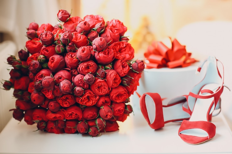 Photo bouquet de roses