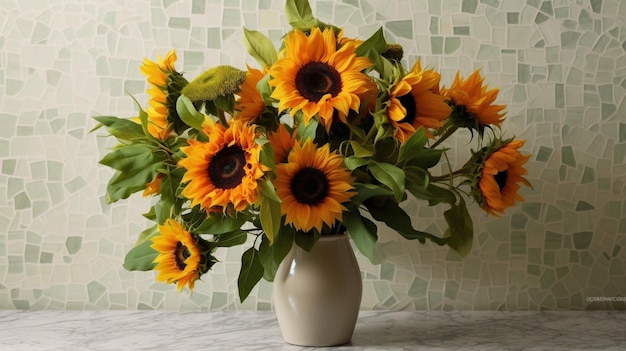 bouquet de tournesol