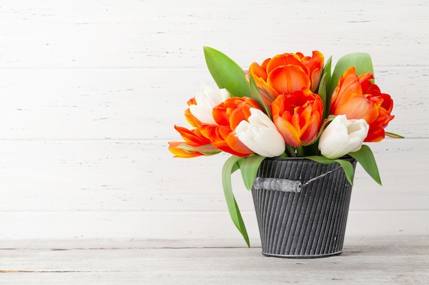 Bouquet de tulipes