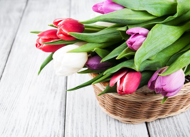 Bouquet de tulipes