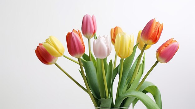 Un bouquet de tulipes