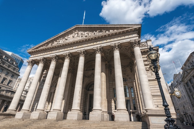 La bourse royale, Londres, Angleterre, Royaume-Uni.