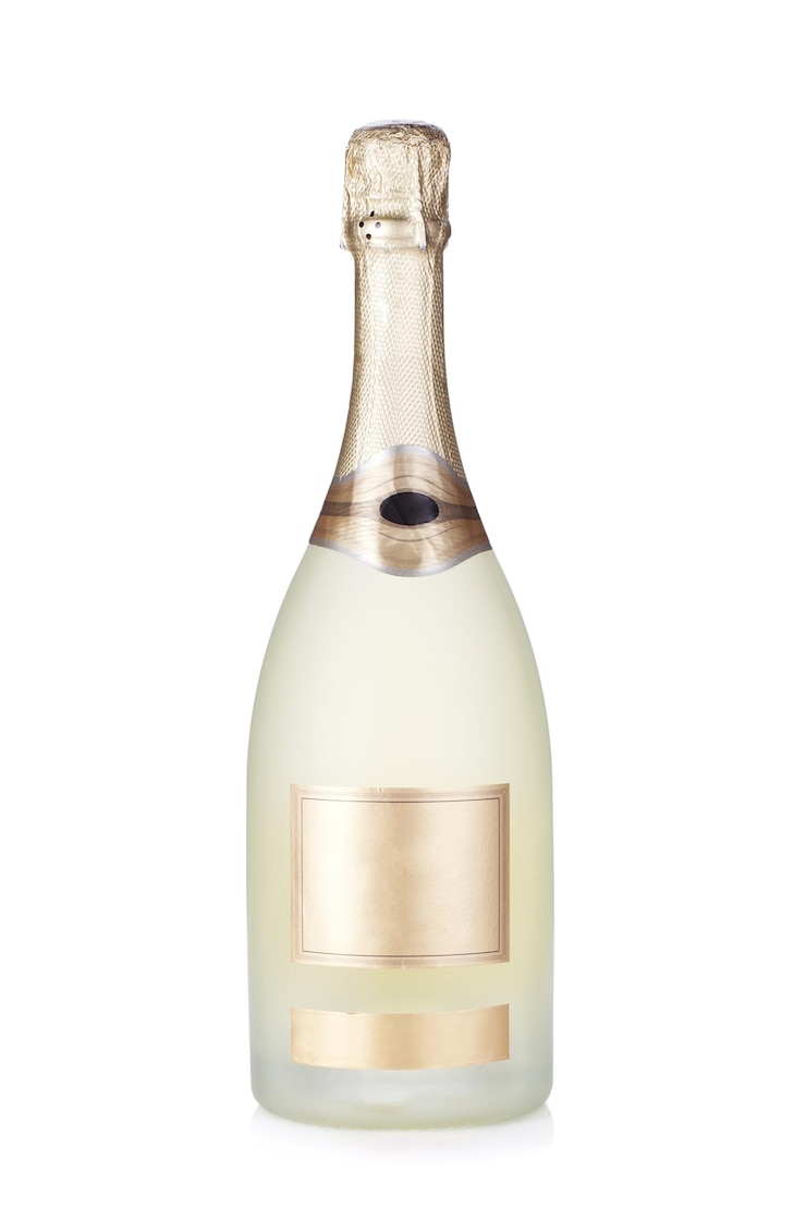 Photo bouteille de champagne brut
