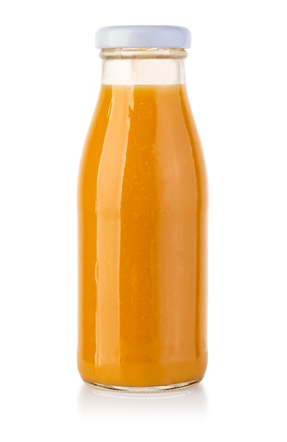 bouteille de jus de verre