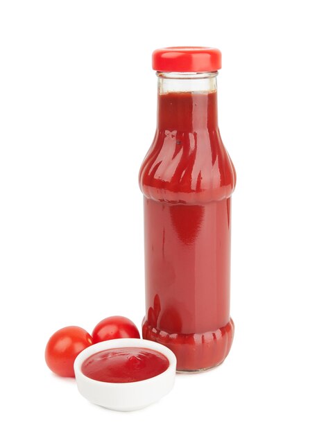 Photo bouteille de ketchup