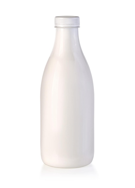 Photo bouteille de lait en plastique