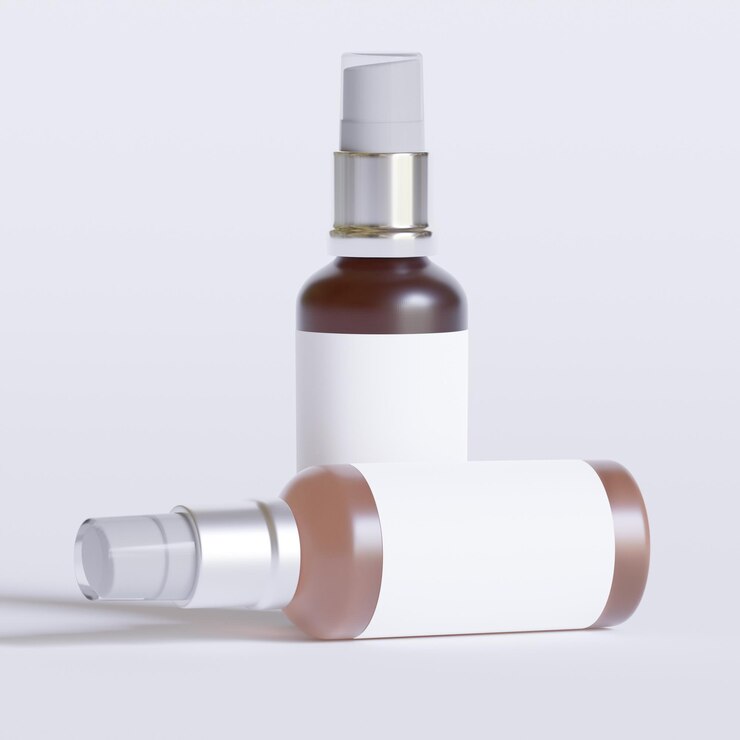 Photo une bouteille de liquide brun avec un bouchon blanc