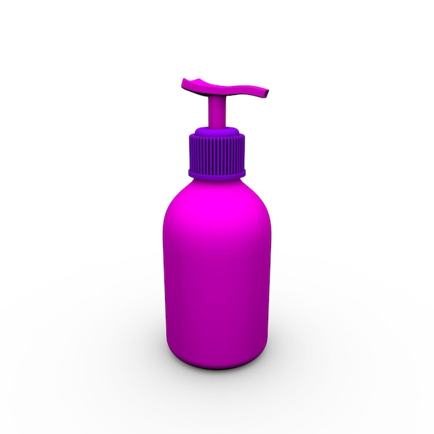 Bouteille de lotion 3D