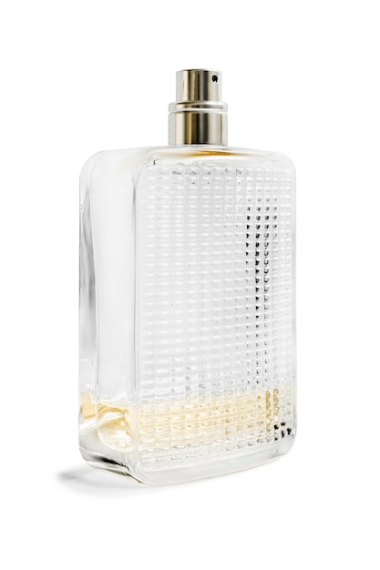 Bouteille de parfum isolé