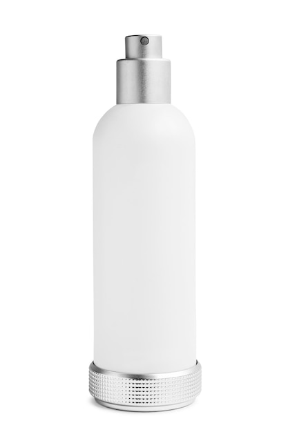 Bouteille de parfum isolé