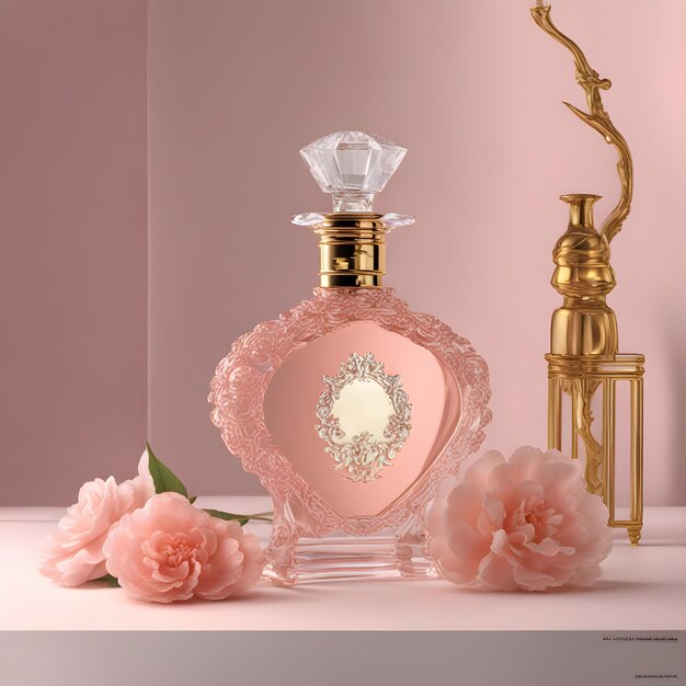 une bouteille de parfum