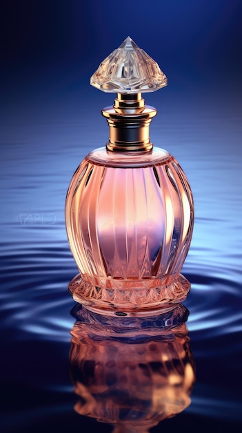 une bouteille de parfum