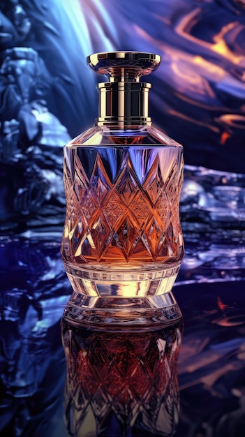 une bouteille de parfum