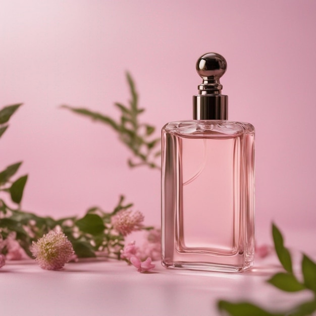 Photo une bouteille de parfum.