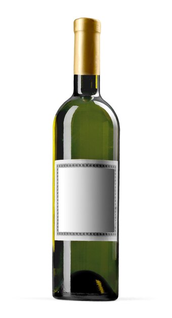 Bouteille de vin blanc