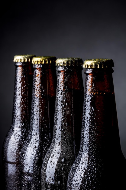 Bouteilles de bière