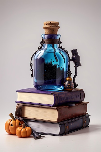 Des bouteilles de potion d'Halloween