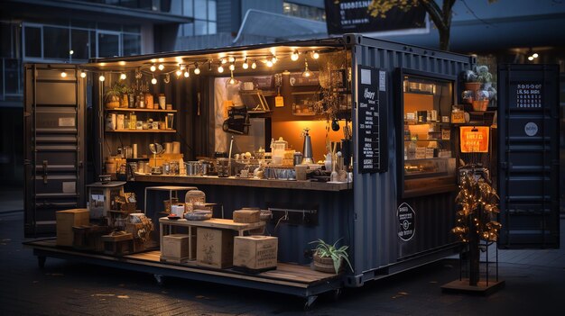 Une boutique pop-up mobile faite à partir d'un conteneur de fret a permis à un fabricant local de commercialiser ses produits à l'échelle mondiale.