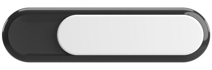 Photo bouton 3d bouton vide illustration 3d