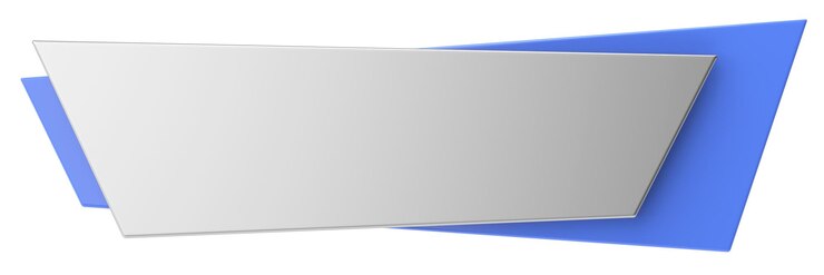 Bouton 3D Bouton vide Illustration 3D