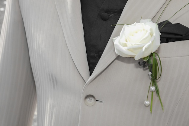 Boutonnière du marié