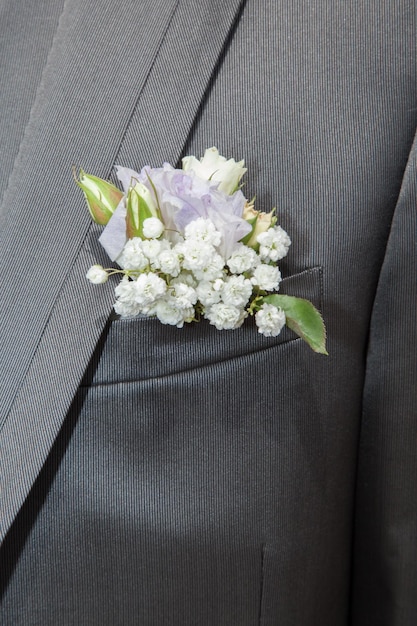 Boutonnière du marié