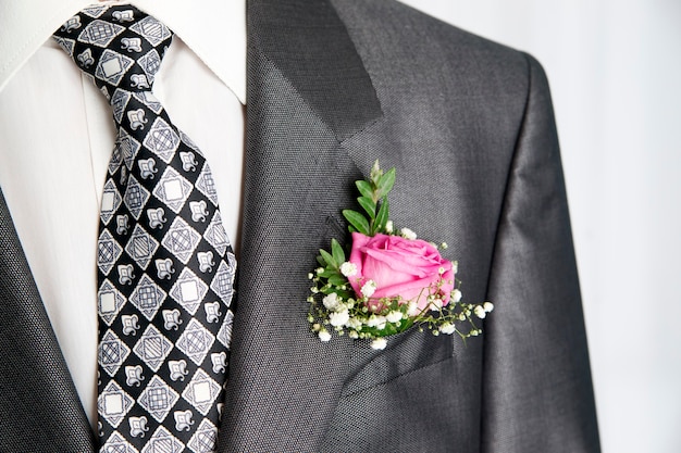 Boutonnière de marié