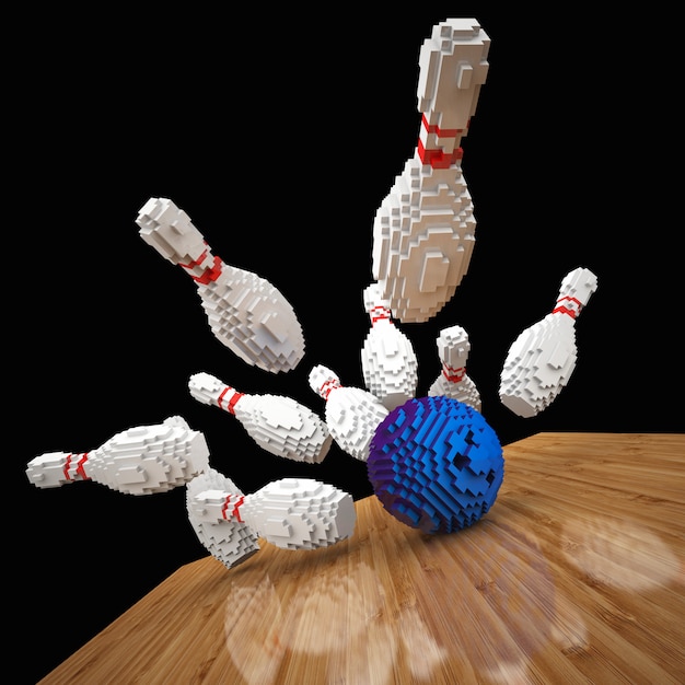 Bowling Low Poly