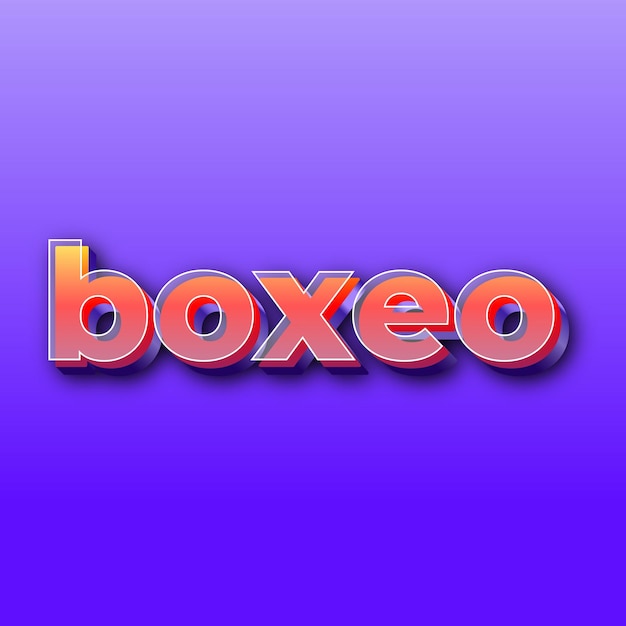 boxeoText effet JPG dégradé violet fond carte photo