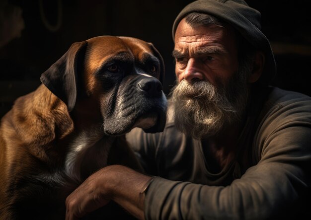 Le Boxer est une race de chien à poil court de taille moyenne à grande