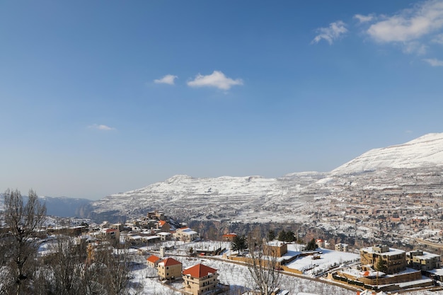 Bqaa kafra et Bsharri Vue aérienne