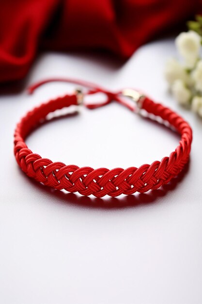 Bracelet en cire tressé