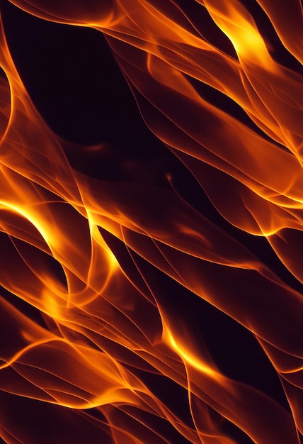 Photo braises brûlantes feu rougeoyant 3d illustré