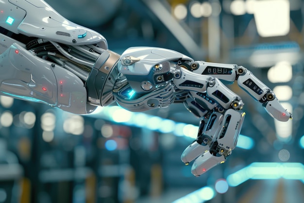 Des bras robotiques intelligents pour l'automatisation des entrepôts et des usines à l'aide de l'IoT