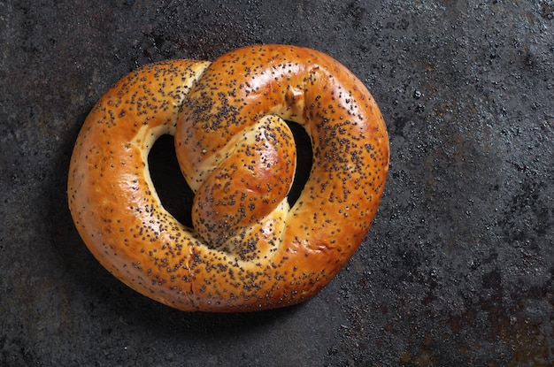 Bretzels fraîchement cuits