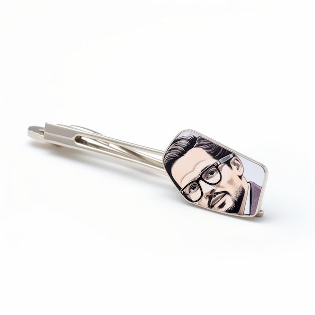 Brian M Iron On Tie Pin inspiré par Matt Fraction et Kerem Beyit