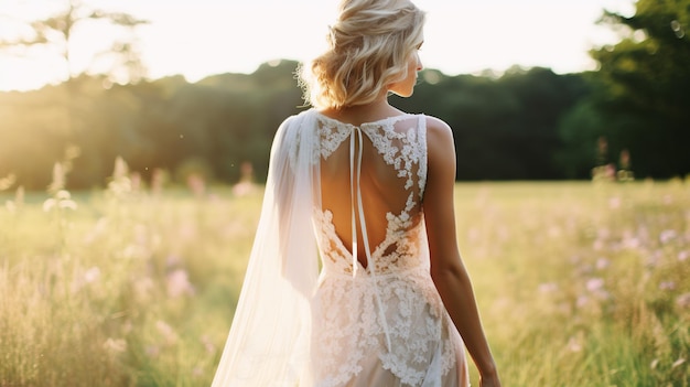 bride_back_view_countryside_ferme