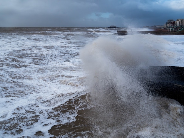 Photo brighton après la tempête