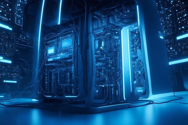 Une brillante illustration de l'avenir du supercalculateur de grandes données