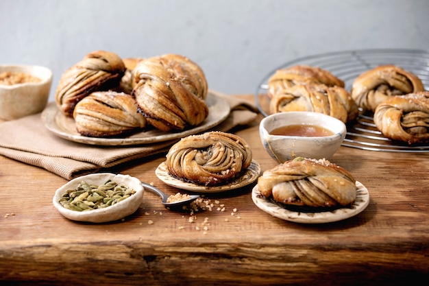 Brioches à la cardamome suédoise Kanelbulle