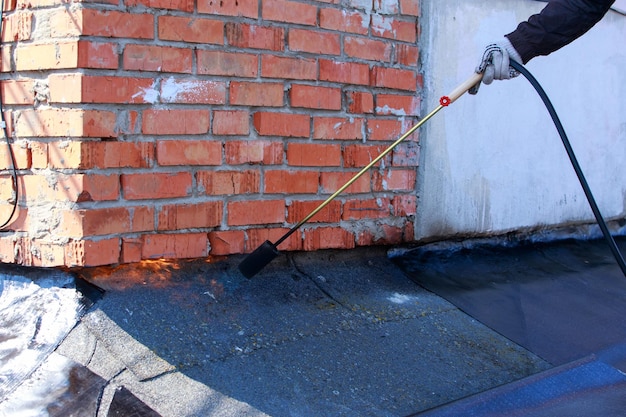 Briseur à gaz avec feu