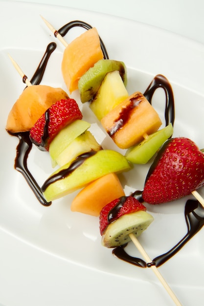 brochette de fruits