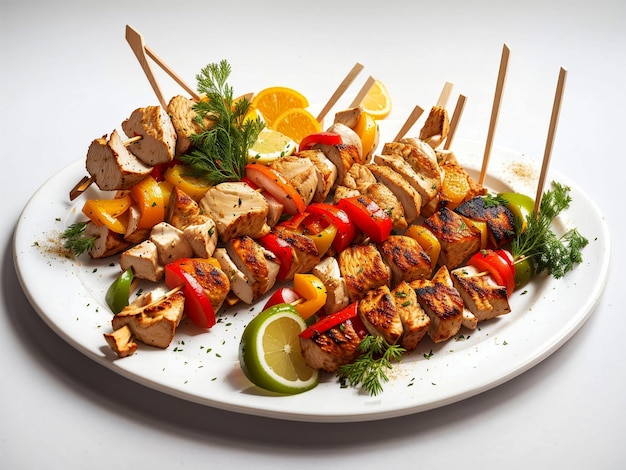 Brochettes de poulet