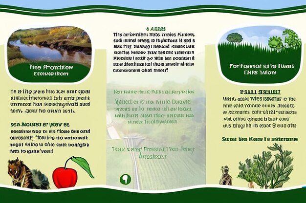 Brochure sur la conservation de l'environnement