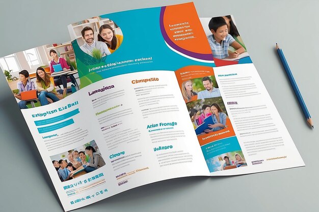 Brochure de l'école de langues